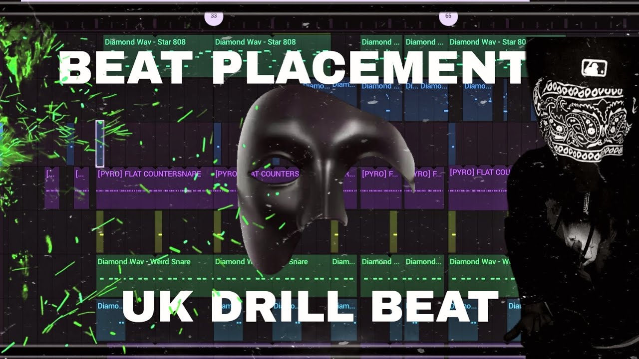HOW TO MAKE A SIMPLE DARK UK DRILL BEAT FOR AN ARTIST IN FL STUDIO MOBILE [@toddler_otb]