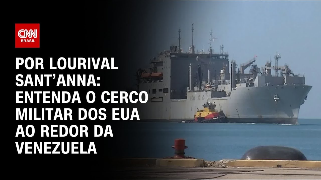 Entenda o cerco militar dos EUA ao redor da Venezuela | CNN PRIME TIME