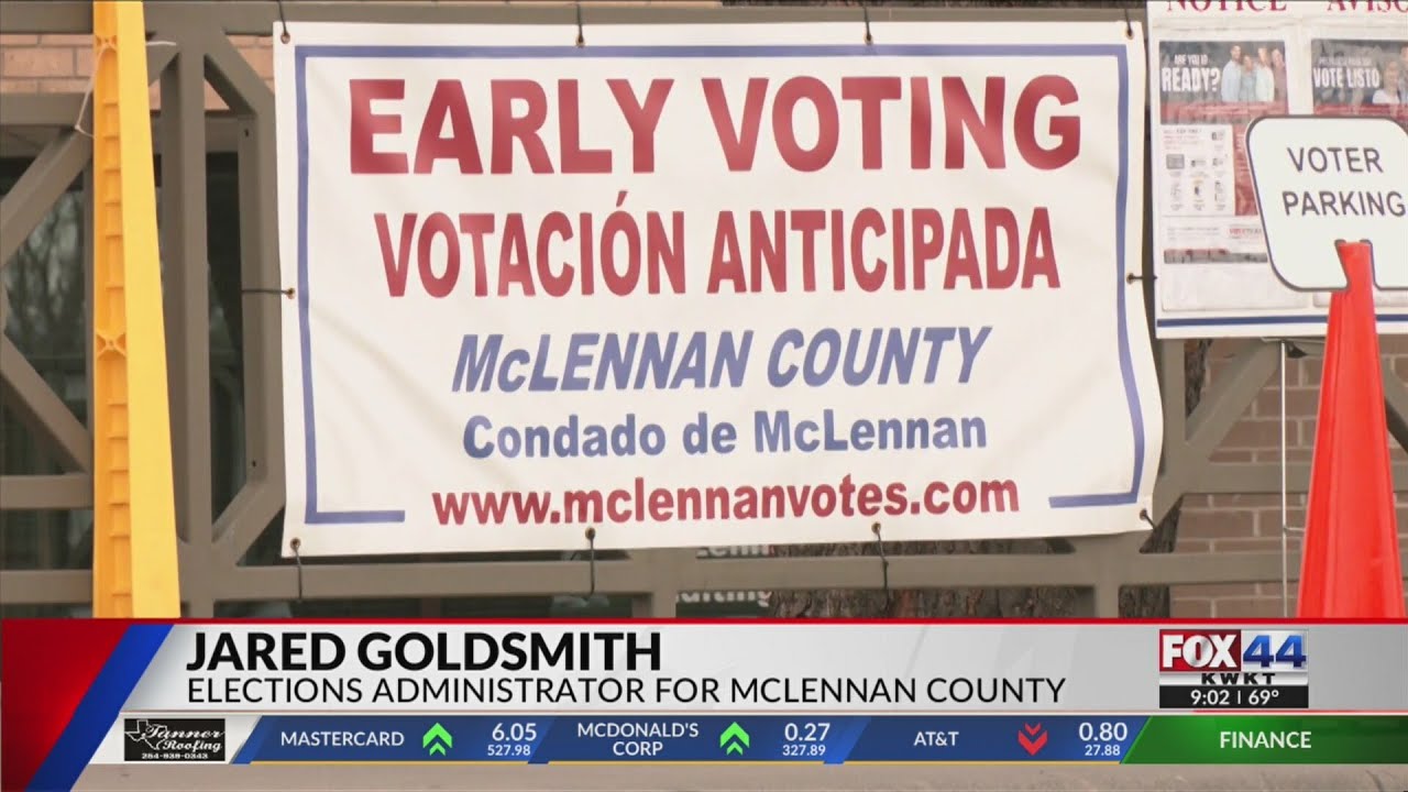 Early Voting Underway in McLennan County: What Voters Need to Know