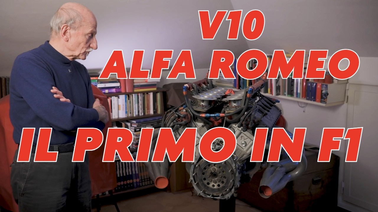 Il primo V10 F1 (Alfa) fu montato sulla Lancia LC2