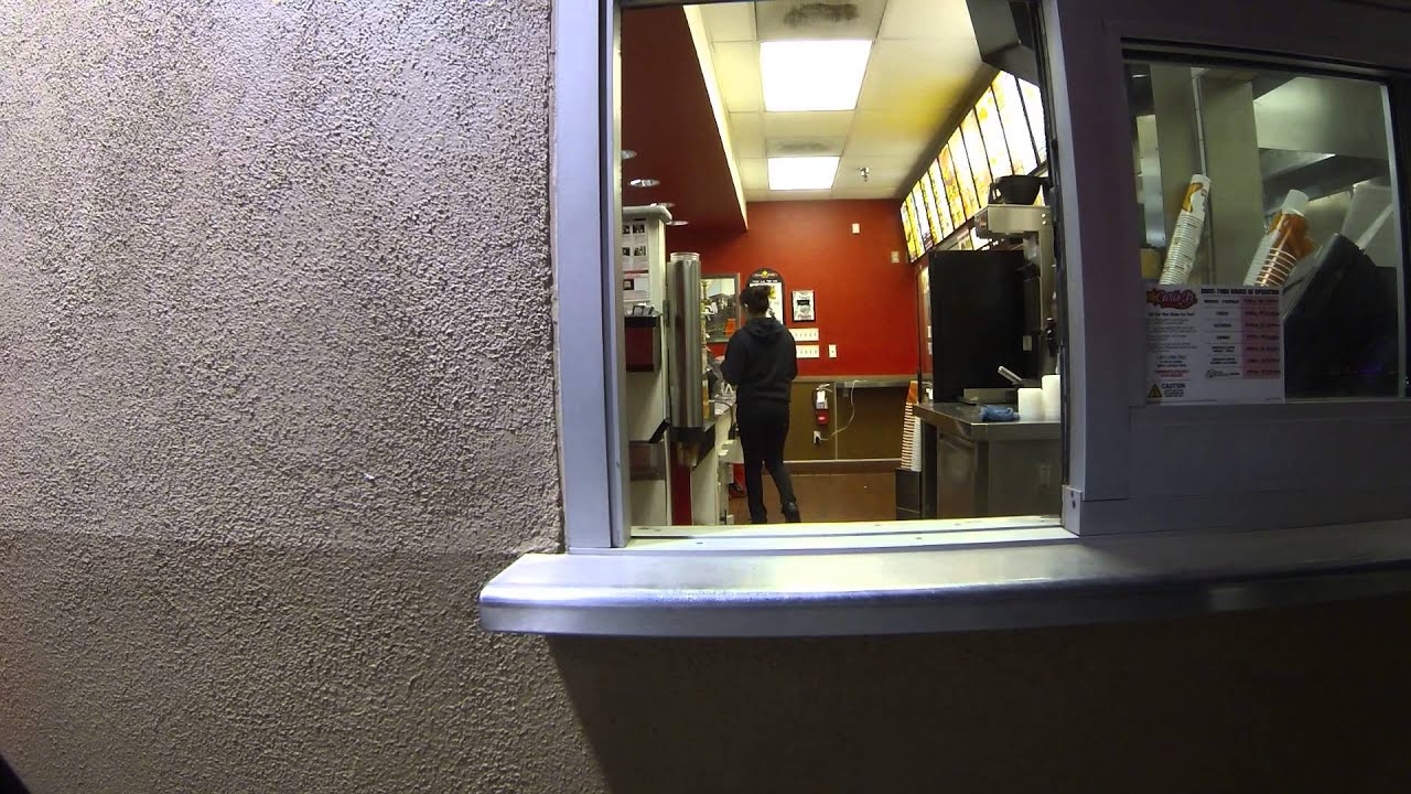 Carl's Jr. Drive-Thru, 1020 E 16th St, Yuma, Arizona, 28 Oct 2013,  $6 Bacon Guacamole Hamburger NGH