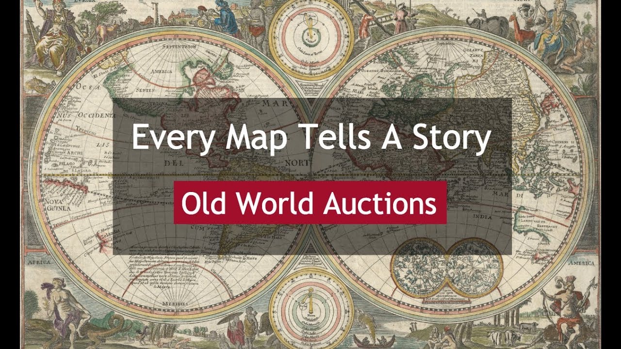 How to buy antique maps: Every map tells a story