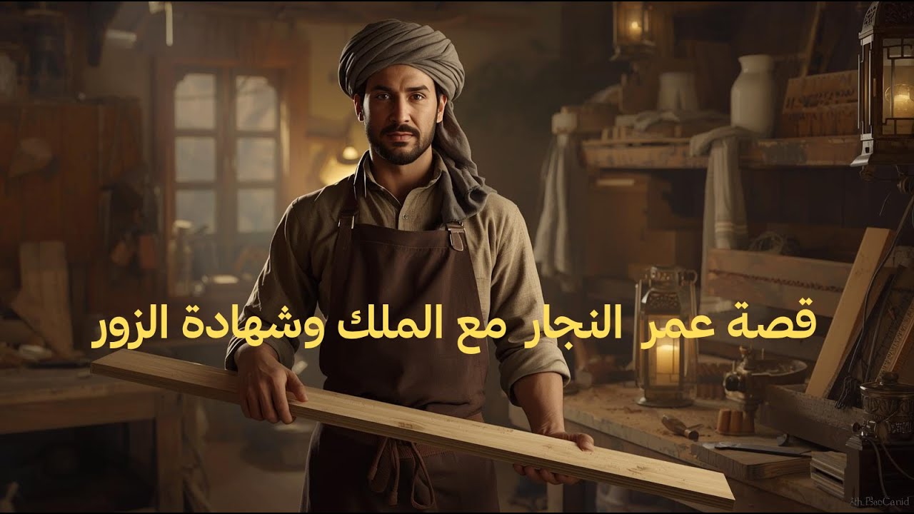 #قصة عمر النجار مع الملك وشهادة الزور  #قصص وعبر 530