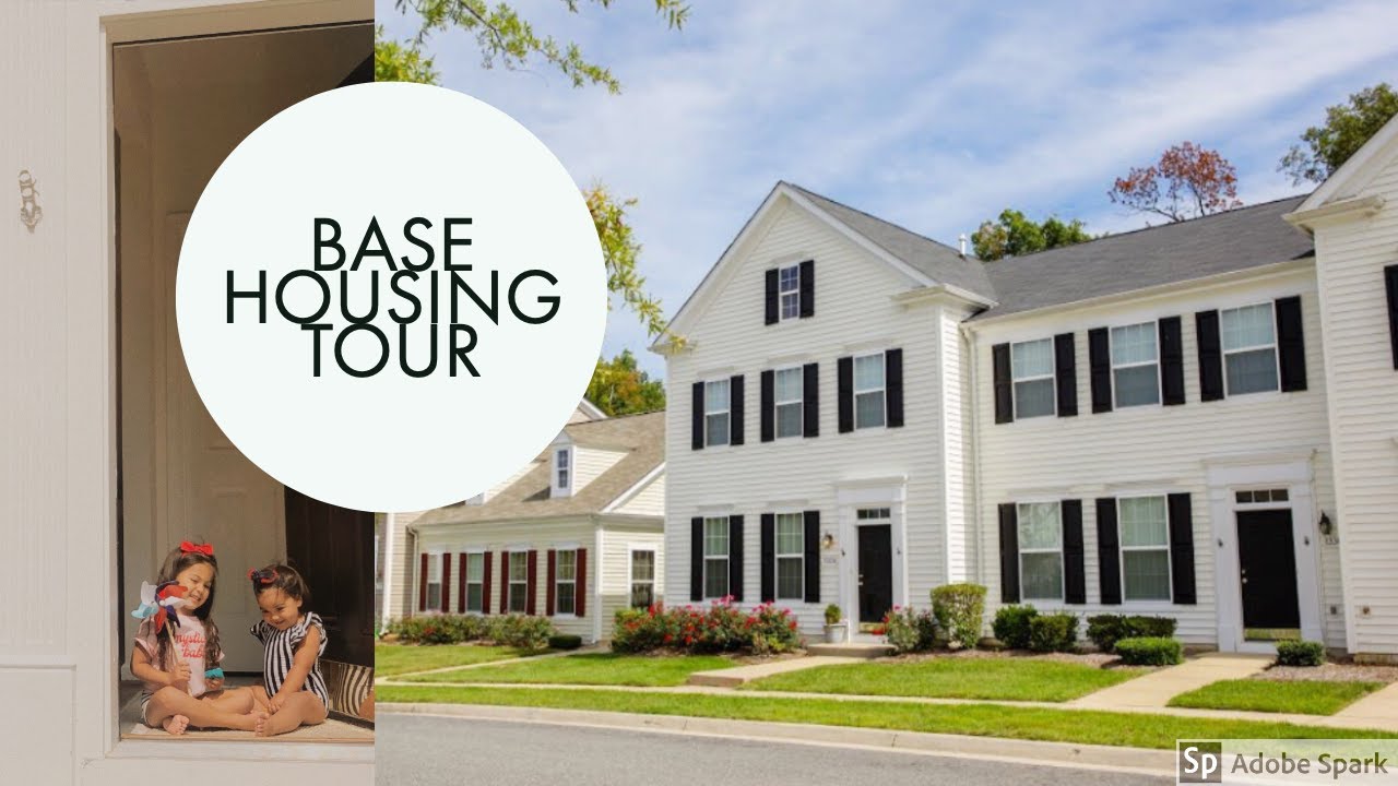 WE'RE BACK! MILITARY BASE HOUSING TOUR + DC