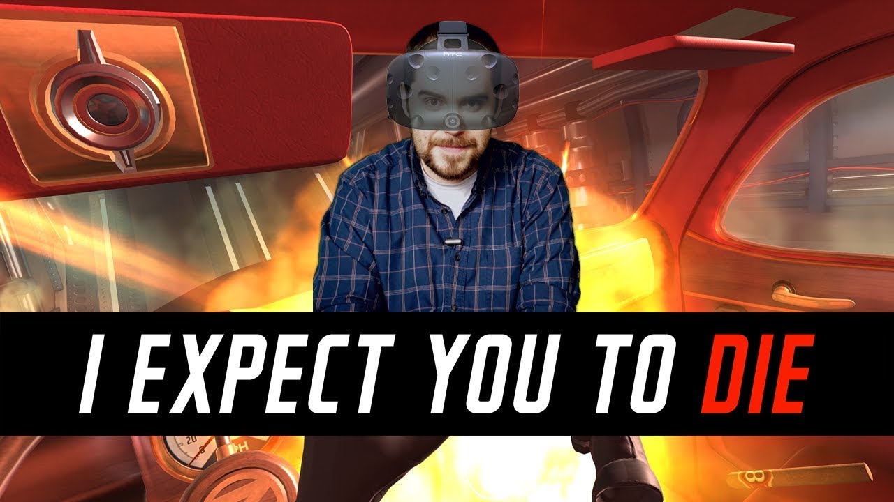New Favorite 'Escape' Genre Title - I Expect You To Die! - Review for the HTC Vive