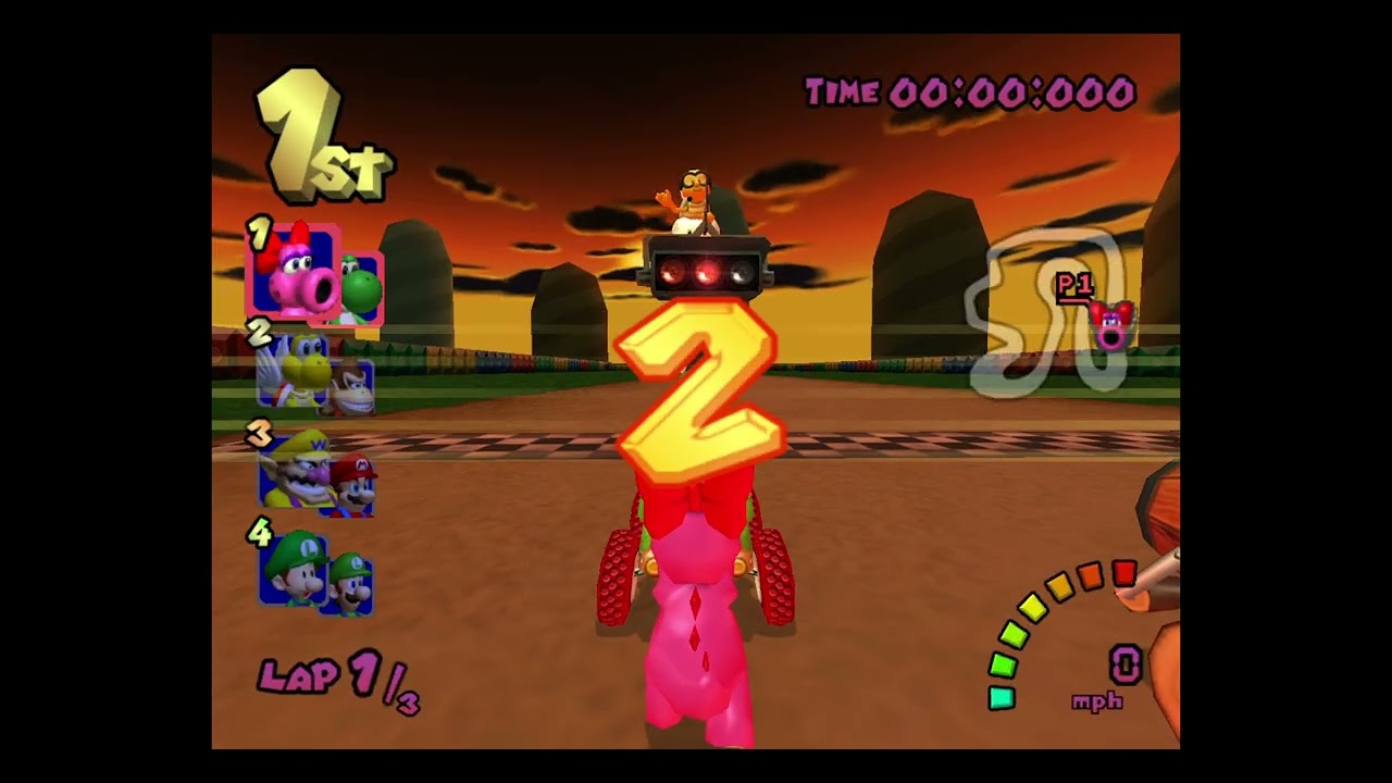 Mario Kart Double Dash!! Plus - Flower Cup - part 4