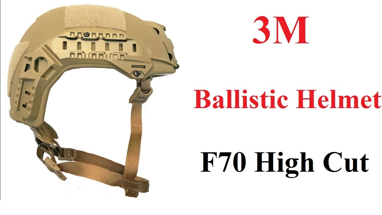 3M Ballistic Helmet F70 High Cut (Russian / English subtitles)