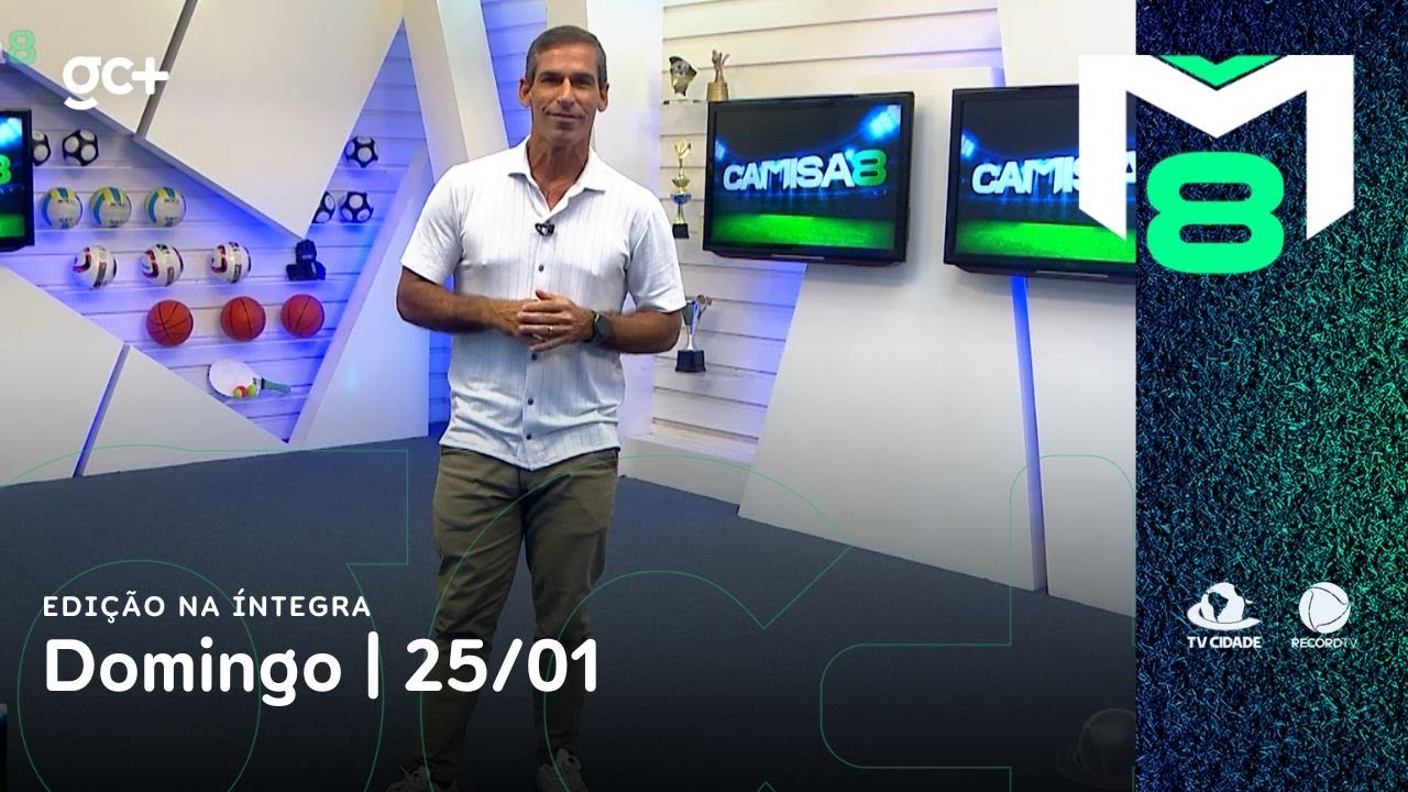 Camisa 8 na íntegra | 25/01/2026 | Camisa 8 na TV
