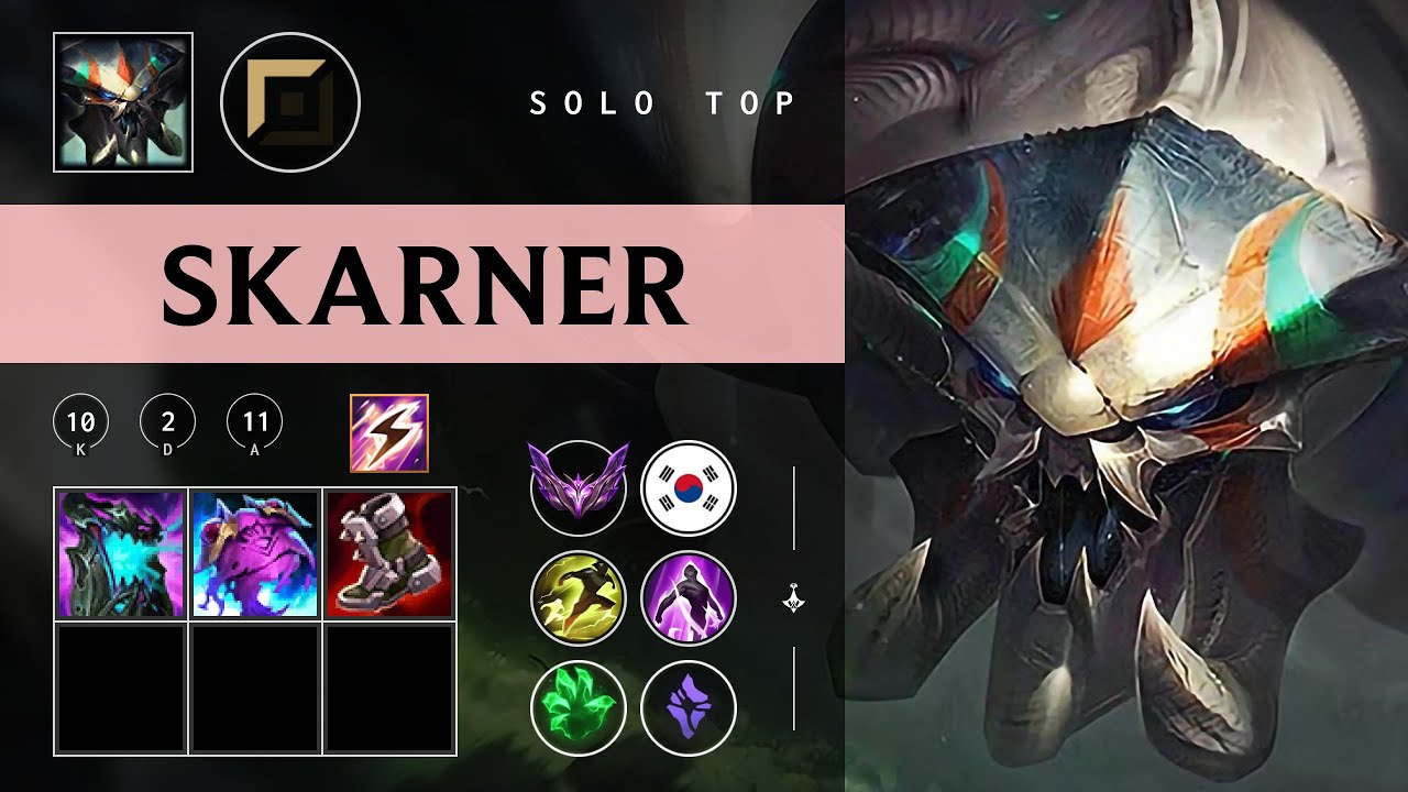 Skarner Top vs Aatrox - KR Master Patch 26.01