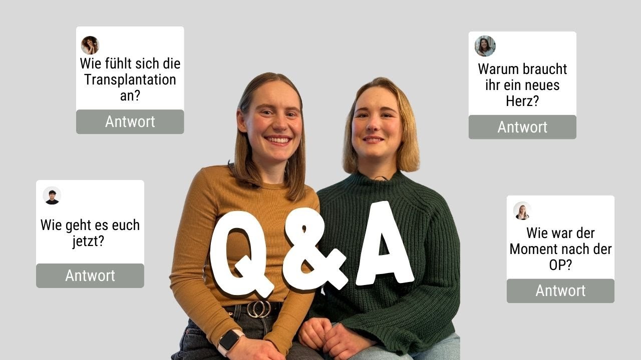 Zwei Schwestern - Zwei Herz-Transplantationen