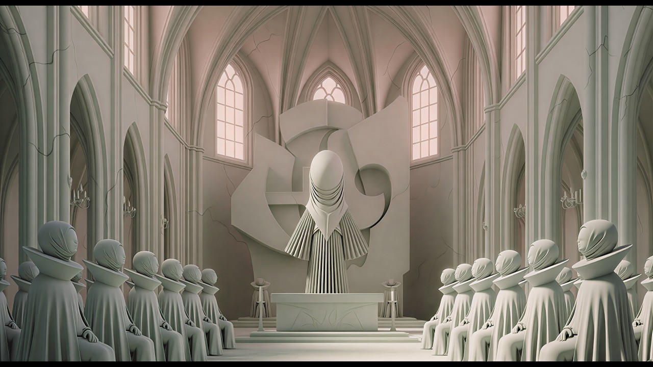 The Cathedral of Silence | Surreal AI Art Film