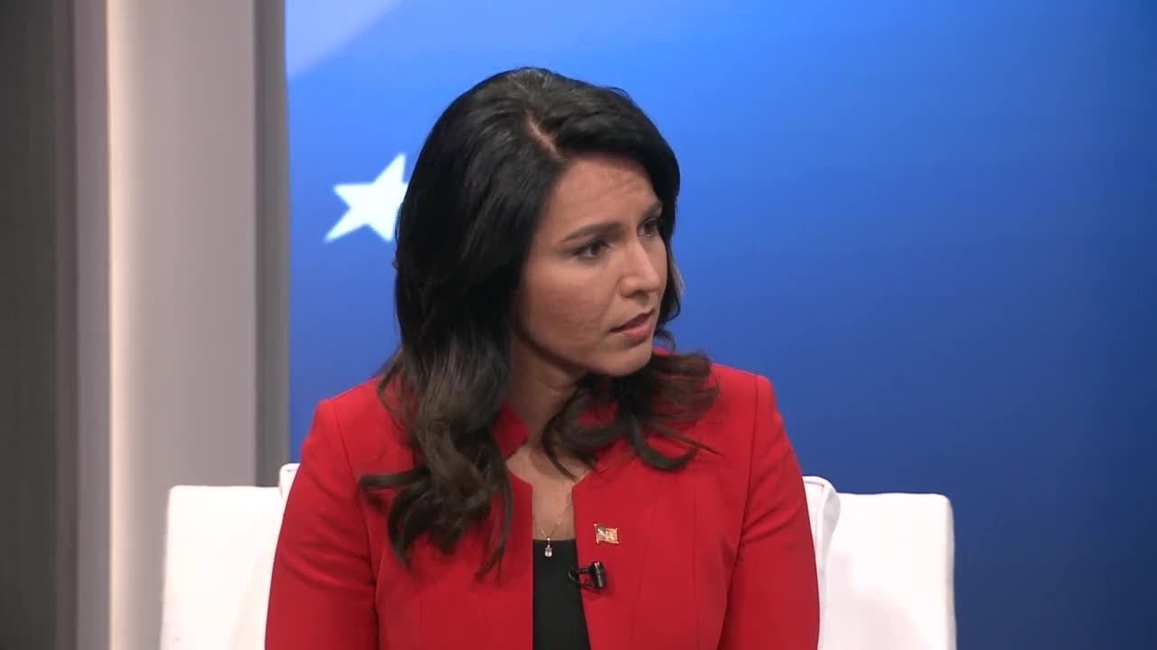 Gabbard calls on DNC chair to resign over Iowa issues