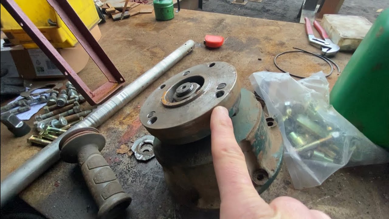 317. Engine drive shaft components and more Narrowboat fit-out