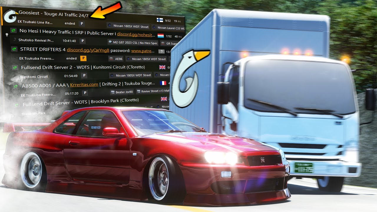 Touge Drifting Is Actually The Best In Assetto Corsa, This is why!