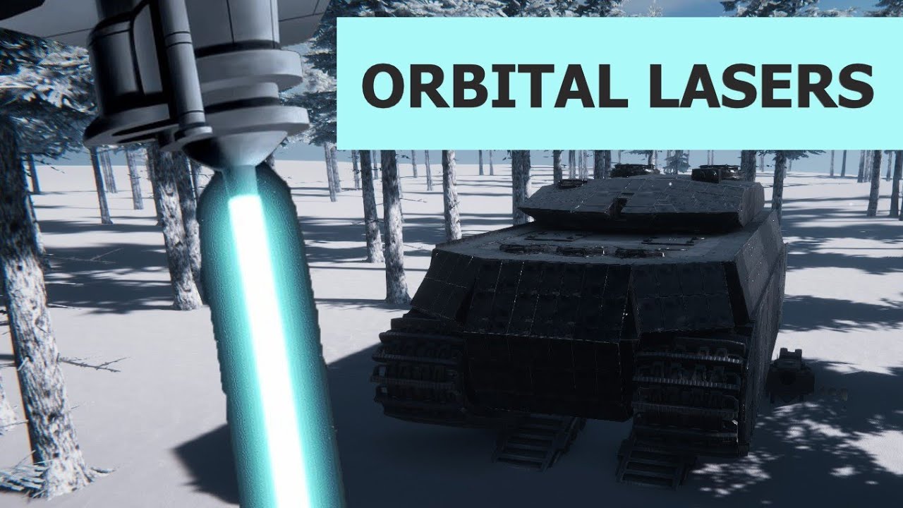 Why are there orbital death lasers in sprocket?