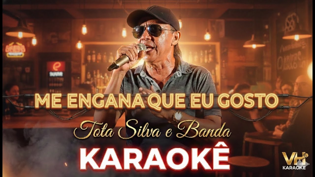 ME ENGANA QUE EU GOSTO - Tota Silva | KARAOKÊ com Letra (Playback Oficial)