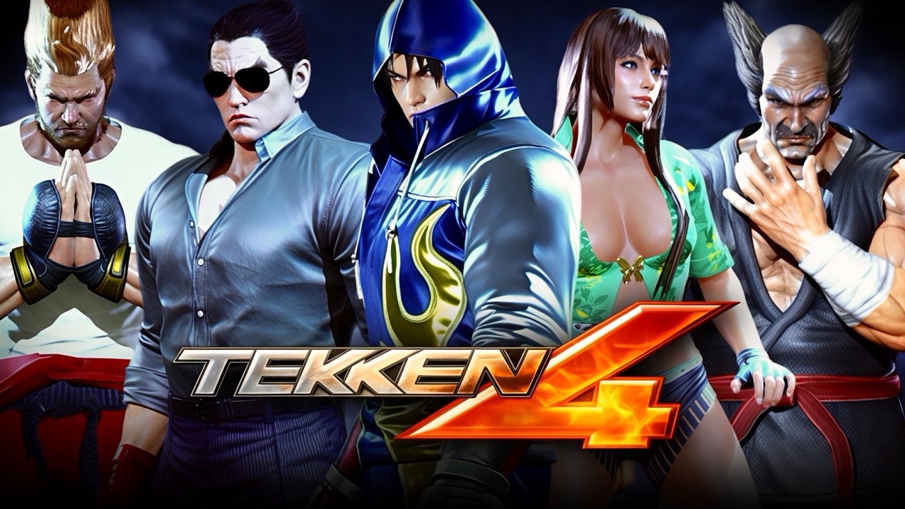 Tekken 4 Story Remastered - All Characters