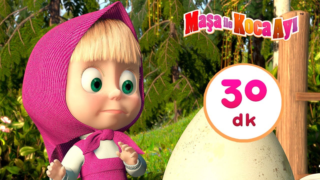 Maşa İle Koca Ayı - 🐼 TERKEDİLMİŞ BEBEK 🐣 Paket 15 🎬 30 dk