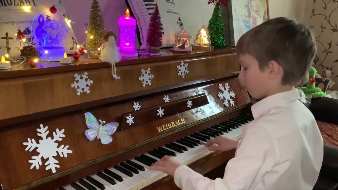 Василий Мордкович, 11 лет. Микаэл Таривердиев «Снег над Ленинградом»