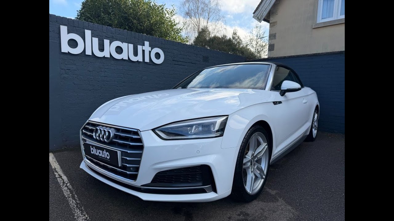 AUDI A5 CABRIOLET 2.0 TFSI S line Convertible 187bhp
