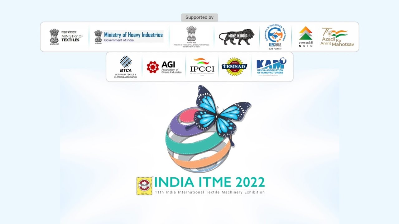 India International Textile Machinery Expo (ITME) December 2022