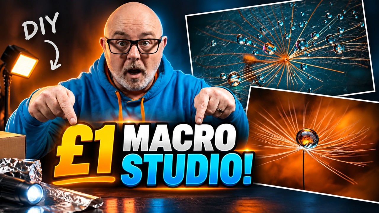Я построил ИДЕАЛЬНУЮ студию для макросъемки МЕНЬШЕ чем за &pound;1!