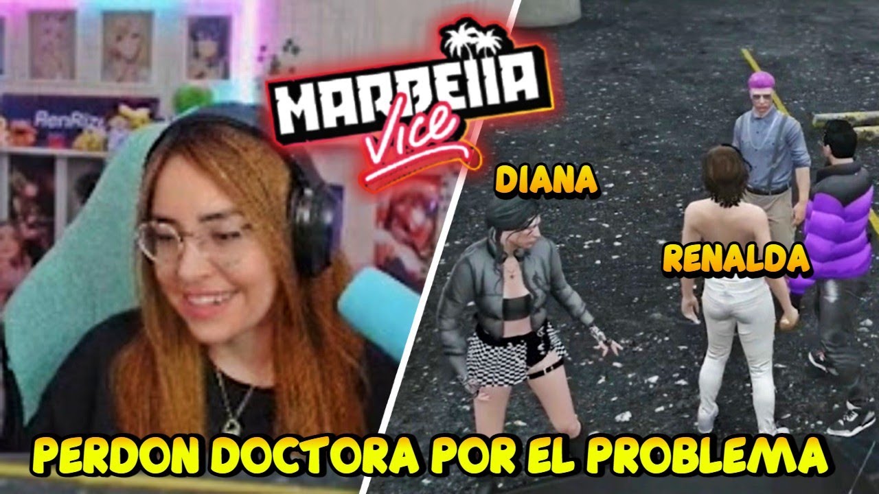 HARRY (NEXXUZ) se ENCUENTRA con RENALDA (RENRIZE) y DIANA se ENOJA XD MARBELLA VICE 2