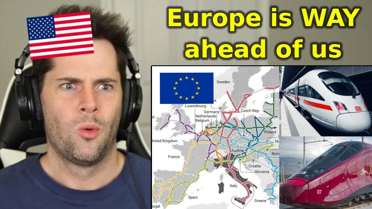 American Reacts to Europe's High Speed Rail Network