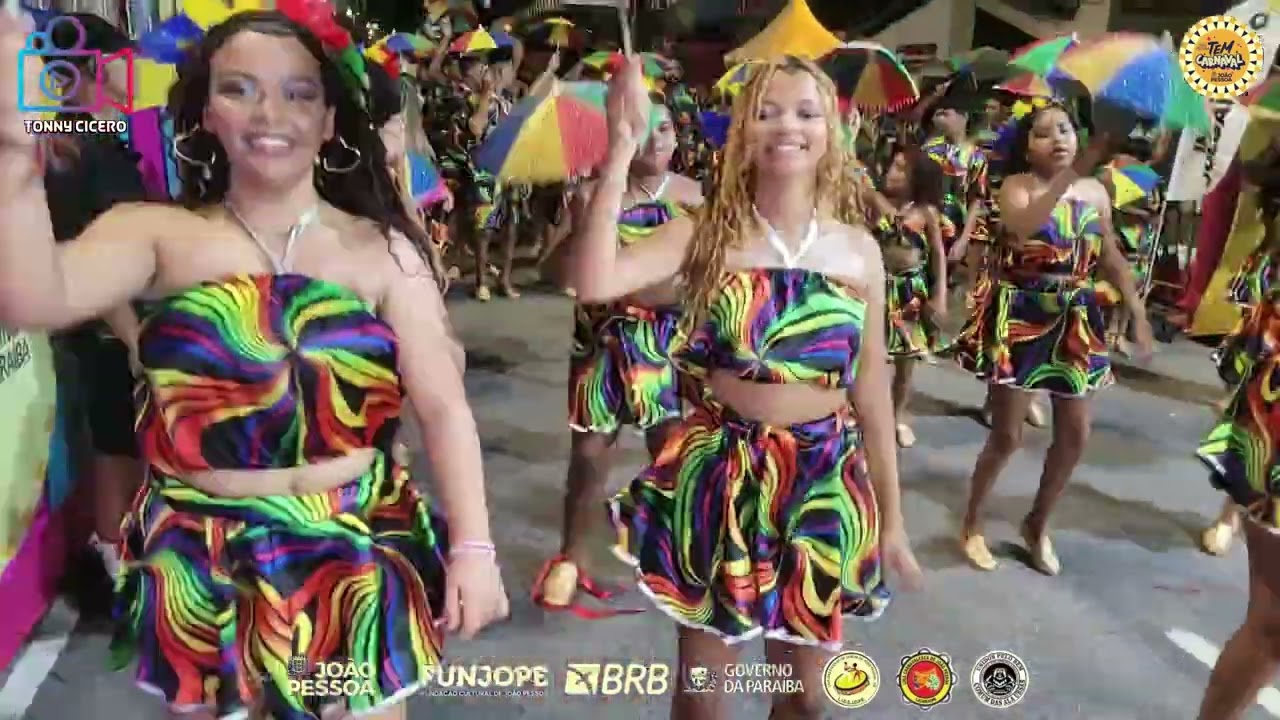 🎭 Carnaval de João Pessoa 2025  Desfile Oficial Clube de Frevo Alegria do Frevo 🎶