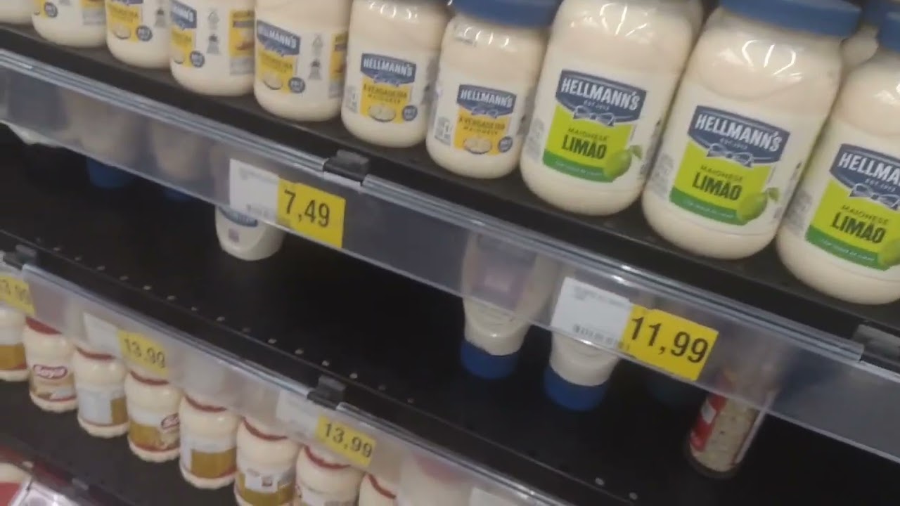 hoje a minha rotina é fazendo compra