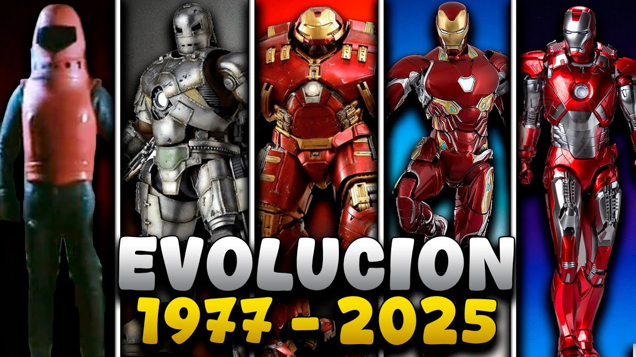 La Evolución de Iron Man en Live Action | Todos los Trajes