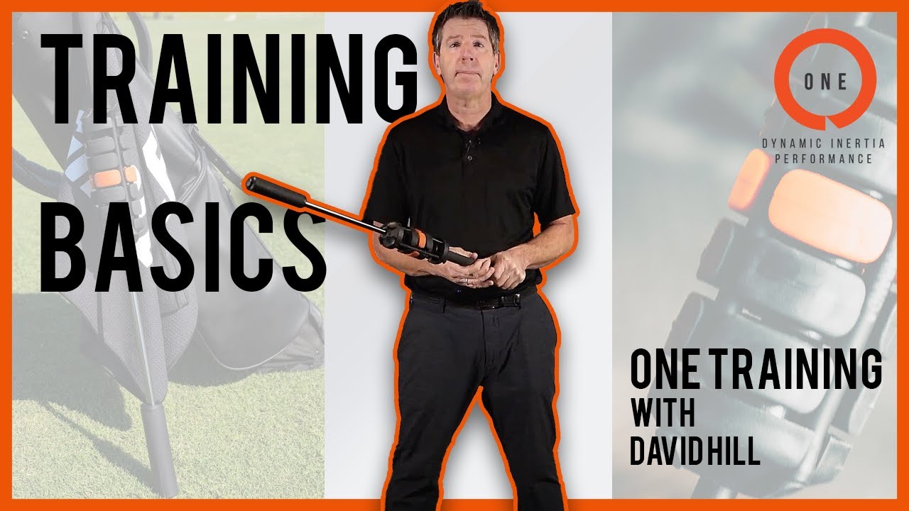 Training basics with ONE – a new golf swing training aid