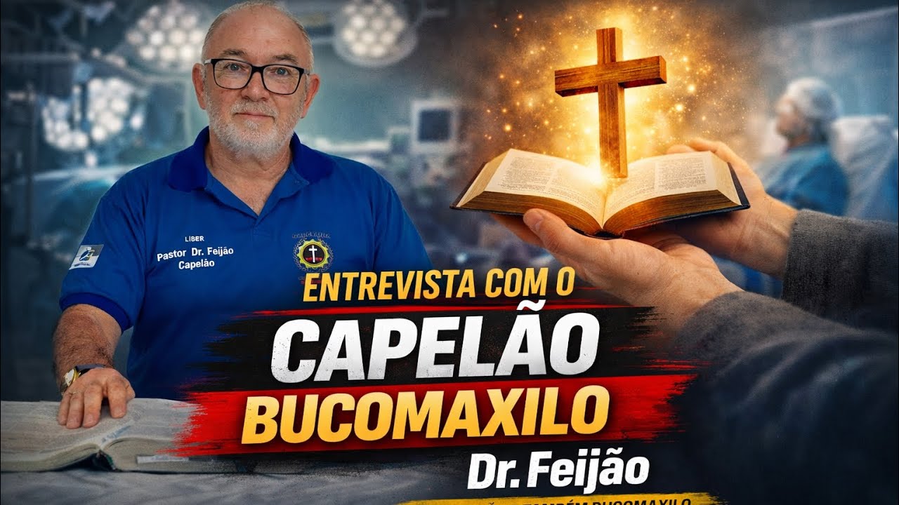 Capelão e Bucomaxilo? A Verdade Sobre Fé e Medicina | Entrevista com Dr. Feijão