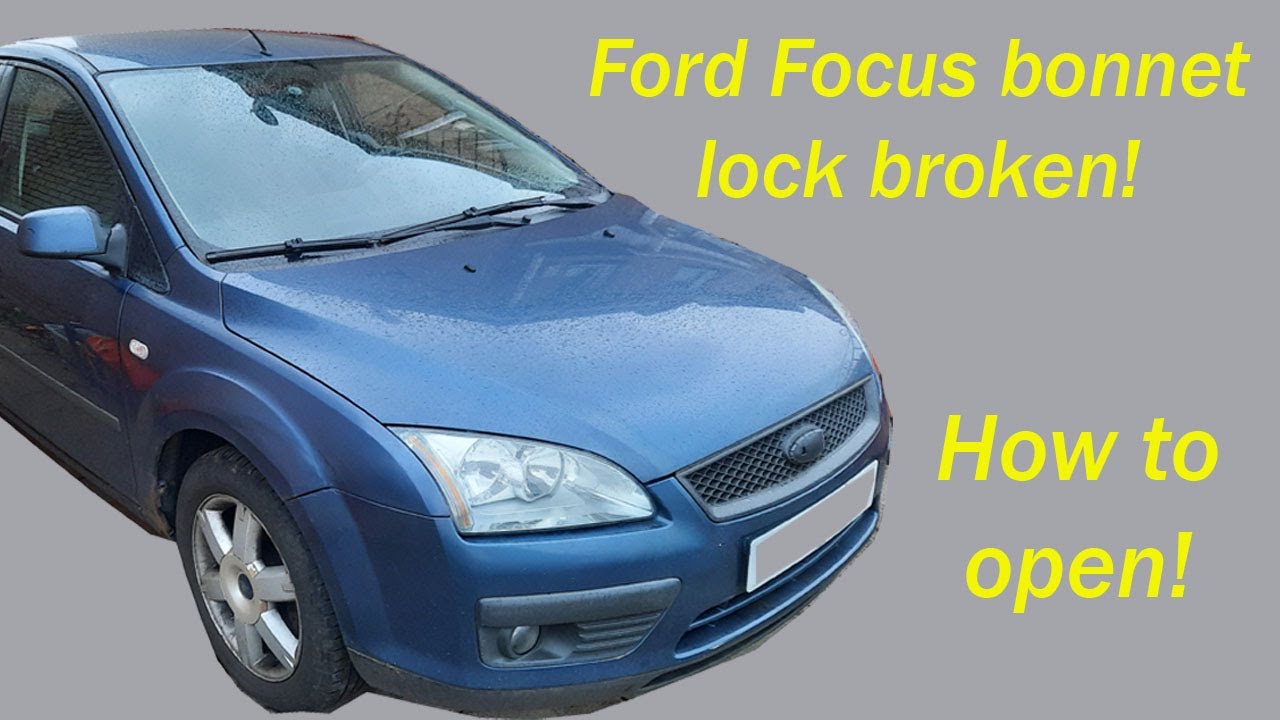 Капот Ford Focus не открывается. Как открыть в экстренной ситуации?