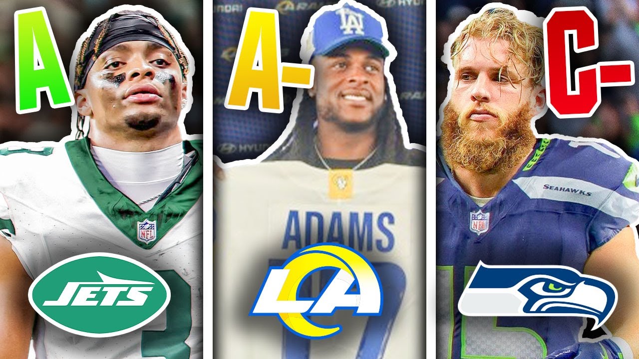 Grading The 20 BIGGEST Free Agent Signings Of The 2025 NFL Offseason