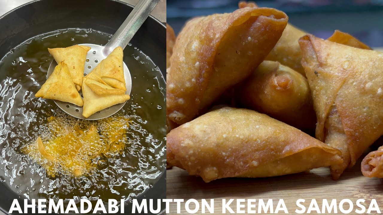 Ahmedabadi Mutton Keema Samosa | अहमदाबादी मटन कीमा समोसा | Mutton Keema Samosa | Keema Samosa