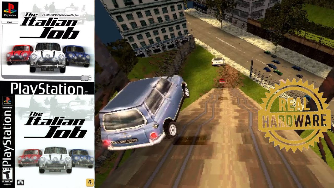 The Italian Job (Playstation) [FULL WALKTHROUGH]
