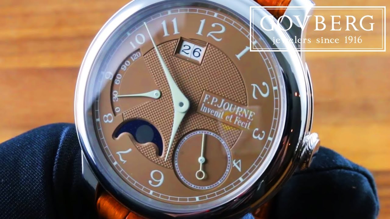 F.P. Journe Octa Automatique Lune Havana Functions & Care Guide