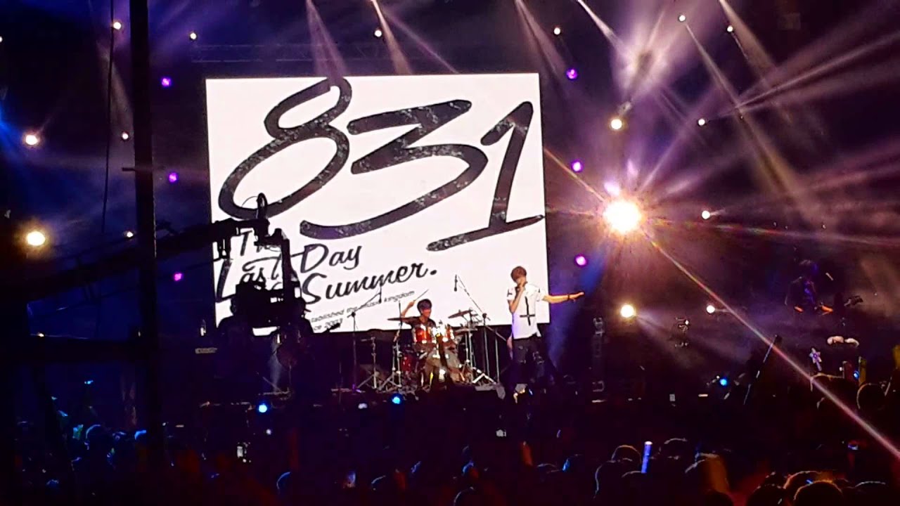 140816 台灣加油!龜山夏日搖滾祈福音樂會 八三夭 不是男人