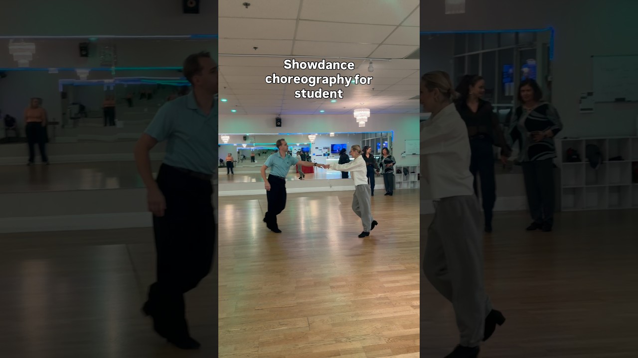 A very cool #showcase #choreography 🔥 save and practice! #dance #dancetricks #ballroom #fyp