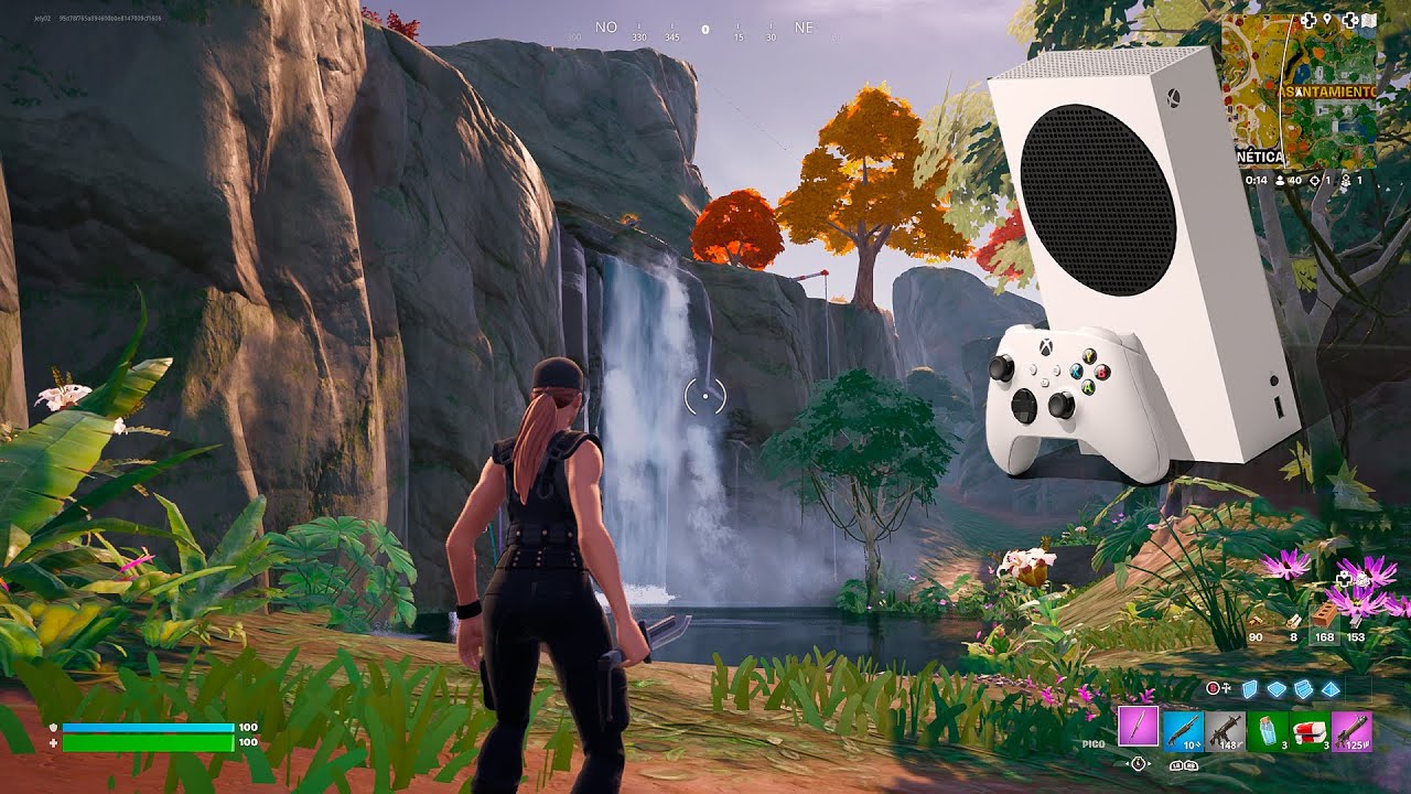 SARAH CONNOR + COMBAT KNIFE GAMEPLAY | FORNITE XBOX SERIES S 120FPS