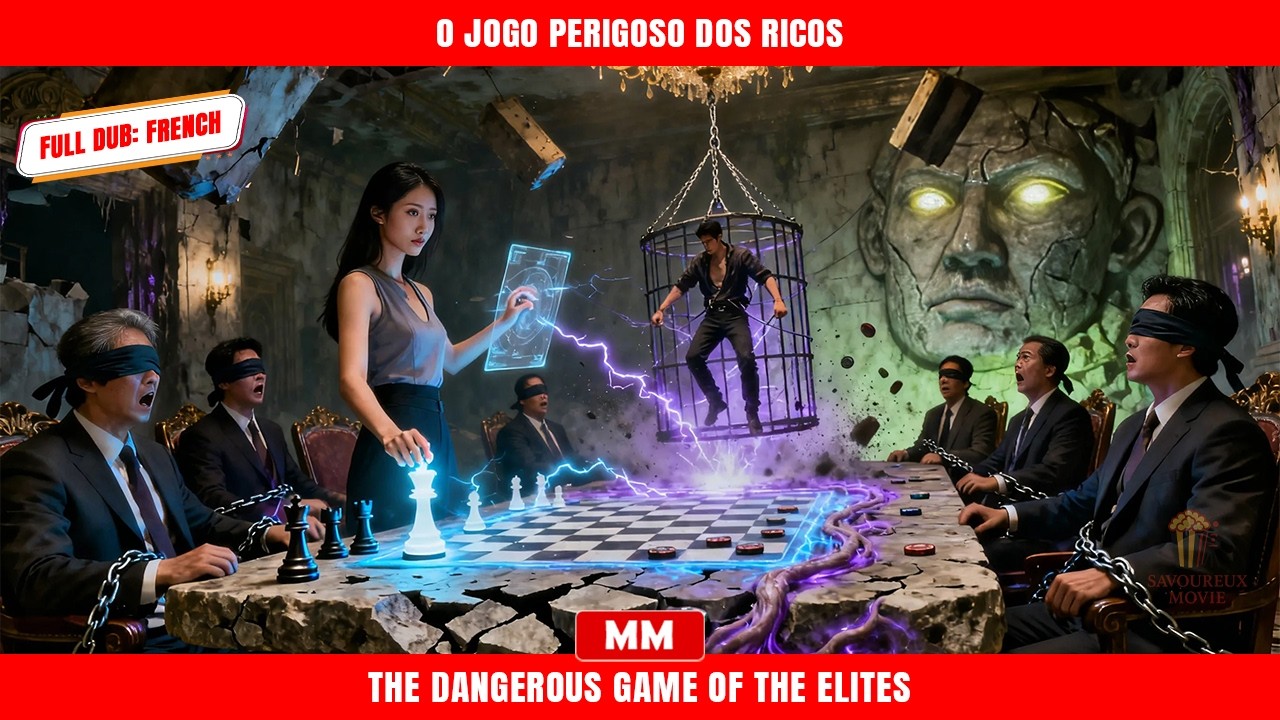 O Jogo Perigoso Dos Ricos | Le Meilleur Film d’Action de PDG | Savoureux Movie