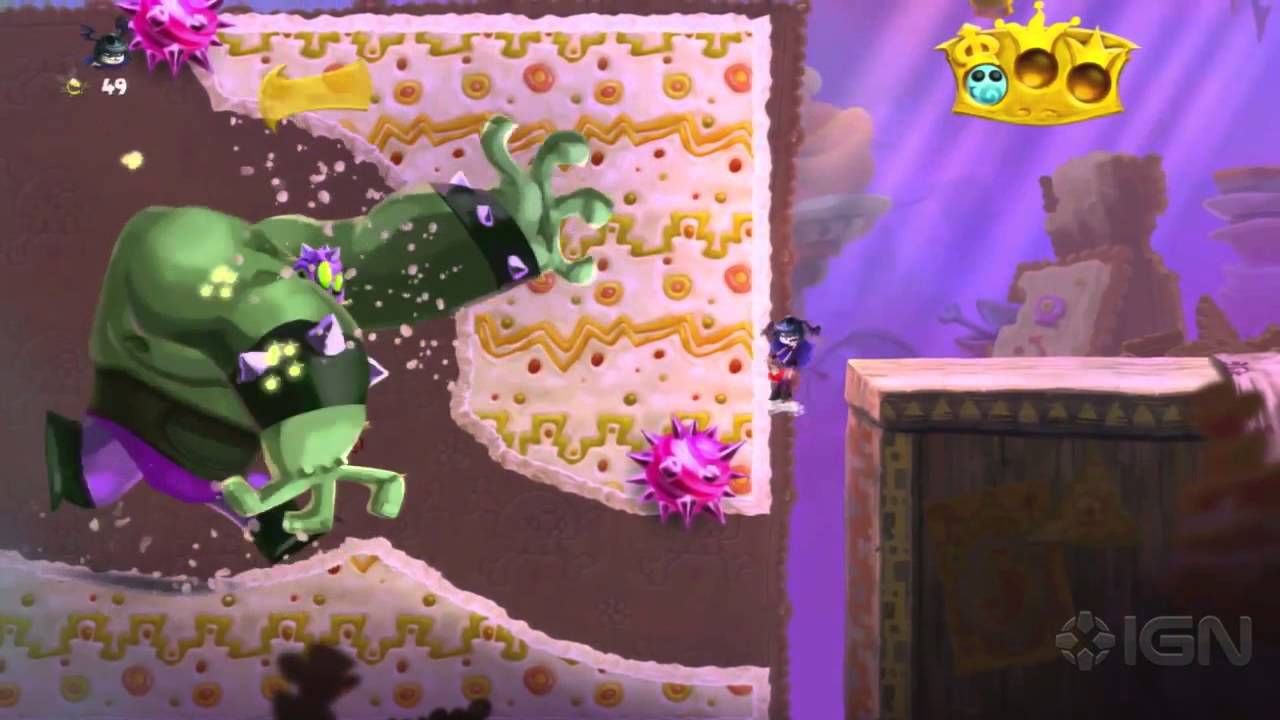 Rayman Legends Walkthrough: Fiesta de los Muertos - Lucha Libre Get Away