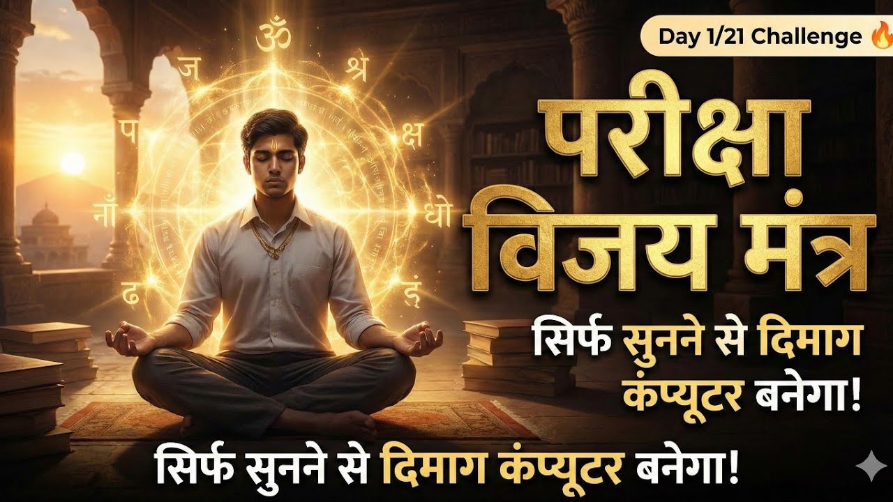 परीक्षा विजय मंत्र: आज से आपकी जीत पक्की