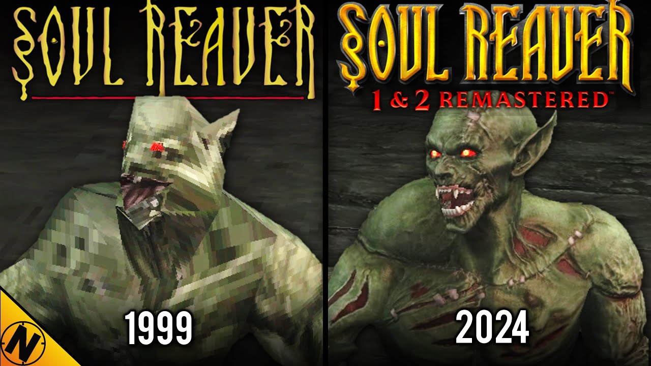 Legacy of Kain&trade; Soul Reaver 1&2 Remastered против Original | Прямое сравнение