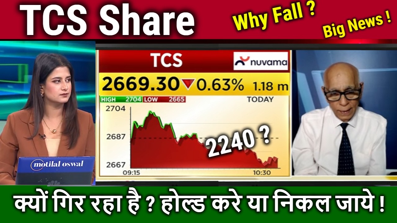 TCS Share news today,Hold or sell ? tcs,infy future analysis,target tomorrow/why TCS share falling ?