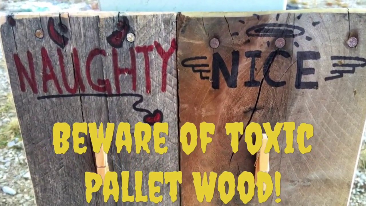 Beware of toxic pallet wood