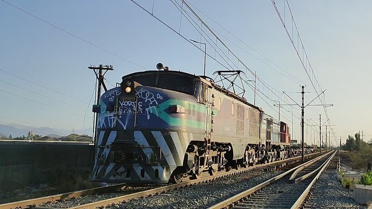 Trenes varios entre Estación Rancagua y Los lirios