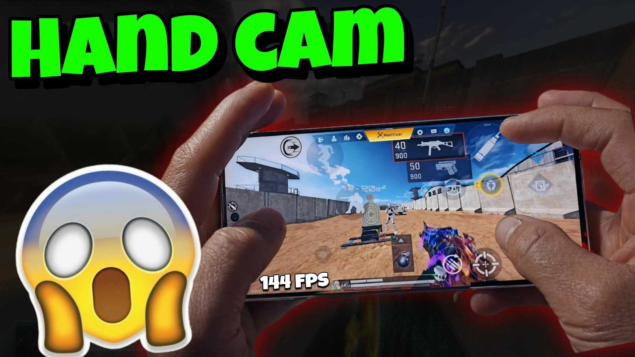 HAND CAM A 5 DEDOS, ASI SE VE DE FLUIDO
