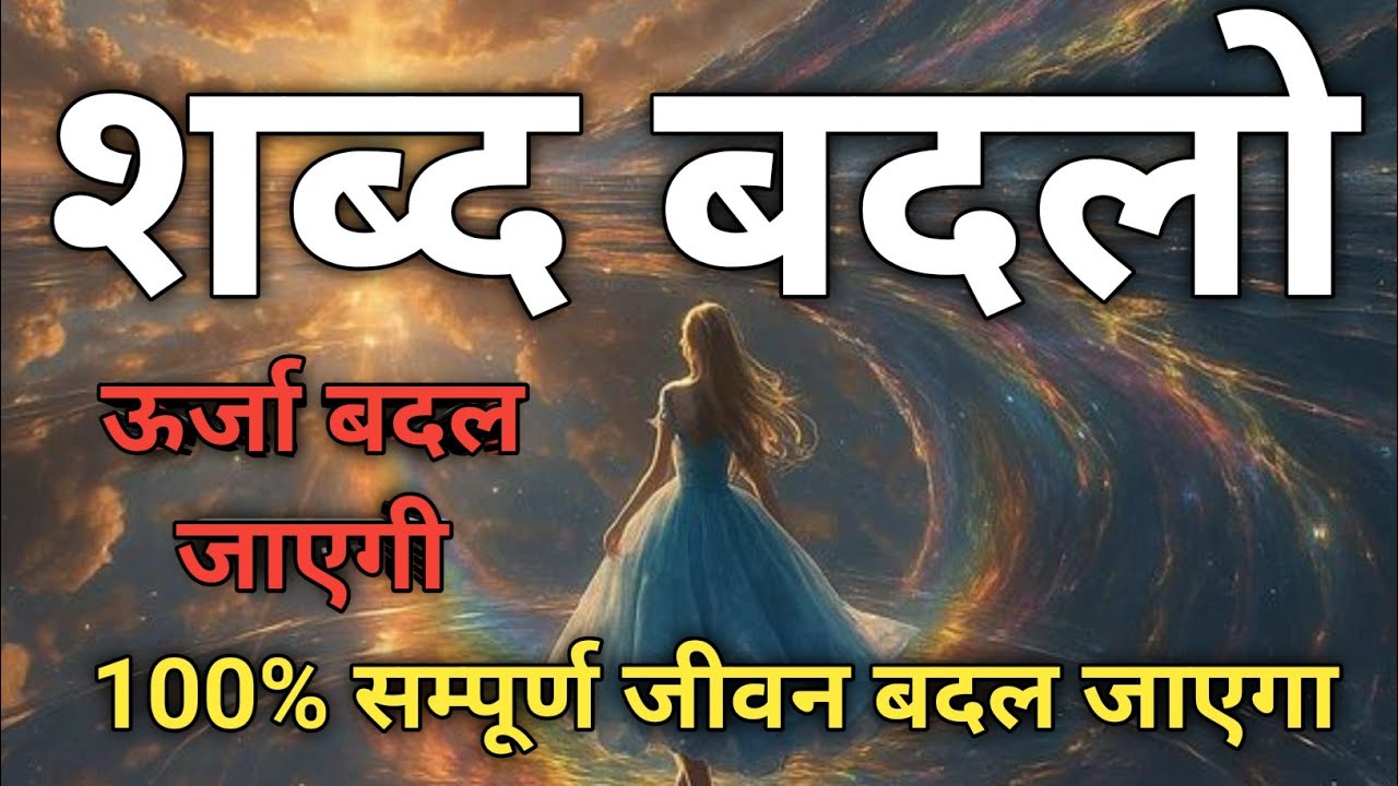 सारा खेल शब्दों का है – बस बोलो, ब्रह्मांड पूरा करेगा | 3 रहस्य तकनीक जानो | #thankyouuniverse